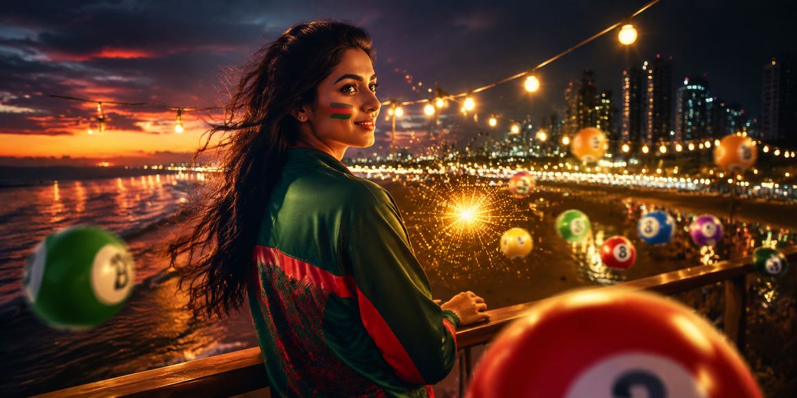 চট্টগ্রামে সমুদ্র সৈকতে বসে h610m - এ মোবাইলে লেনদেন করছেন একজন ব্যবহারকারী