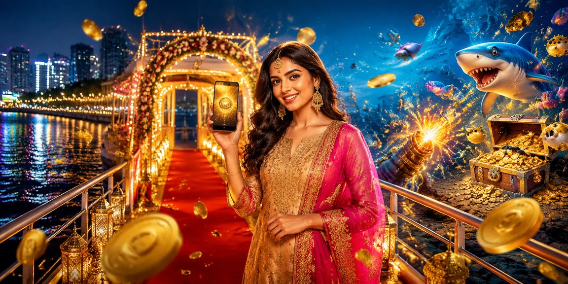 ঈদ উৎসবে ঢাকায় h610m ফিশিং গেম পুরস্কার উপভোগ করছেন একজন খেলোয়াড়